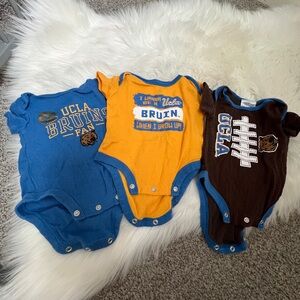 UCLA onesie- newborn. 3 pieces